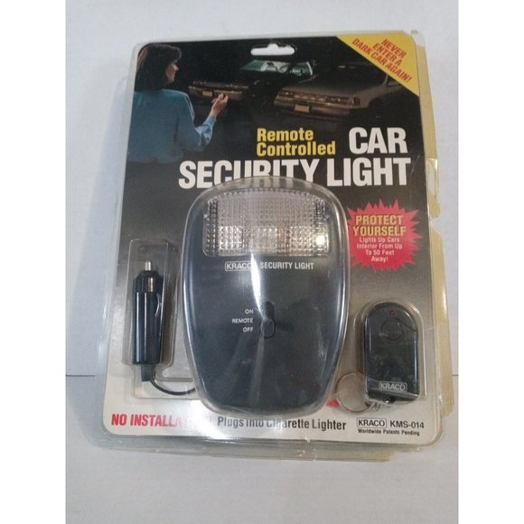 CAR SECURITY LIGHT REMOTE CONTROLLED KRACO KMS-014  New - Picture 3 of 8